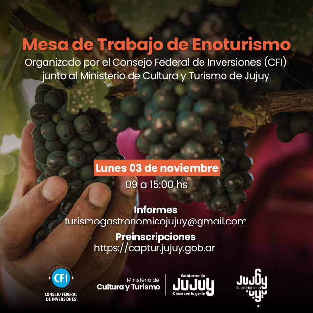 Mesa de Trabajo de Enoturismo